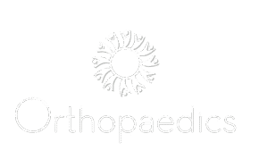 Orthopaedics logo – Sub-brand for a private hospital in Ireland, created by GHQ Design to reflect expert orthopaedic care and advanced medical treatment.
